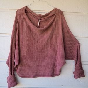 Free People Slouchy Cropped Sweater!